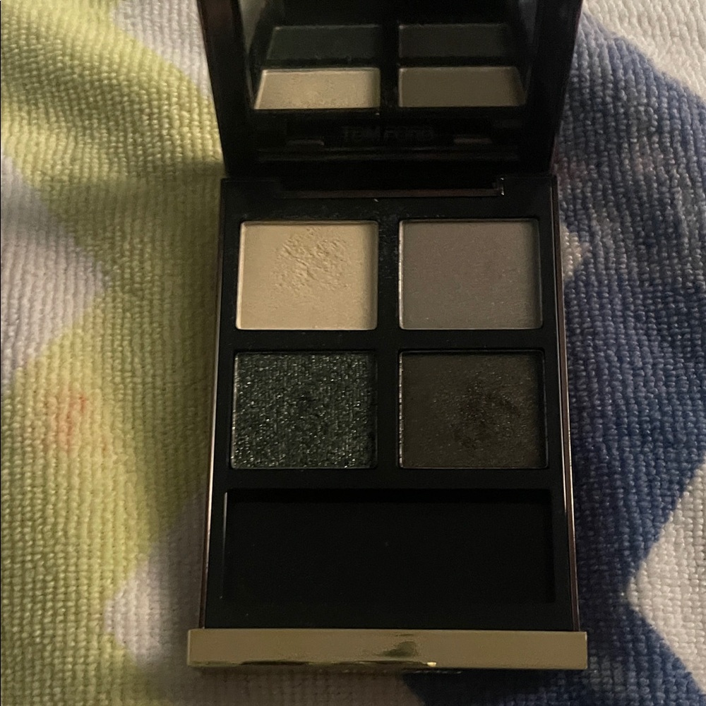 Tom Ford Eye Color Quad - Cream, Gray, Green, Black